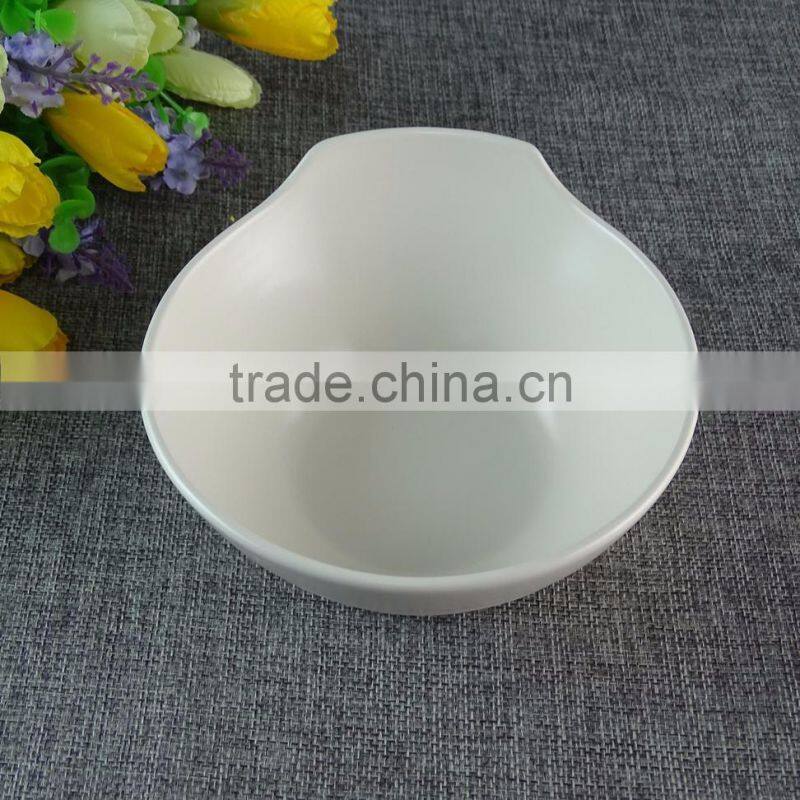Unique Shape Ceramic salad Bowl wholesale Serving Bowls For Hotel Restaurant Use