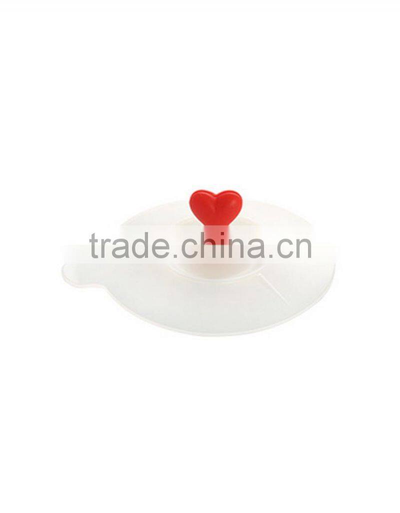 2015 hot selling special shape silicone suction cup lid
