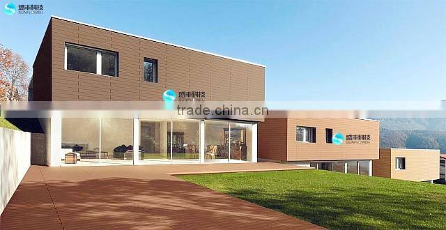 WPC Wall Panel for building outside wall surface decoration