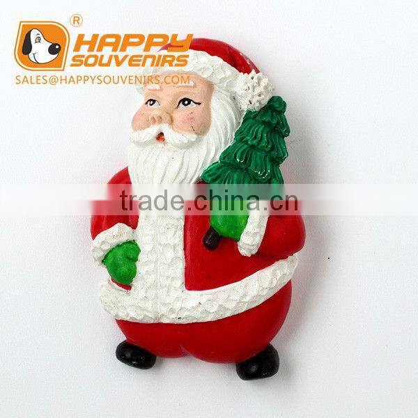 Happy snow man fridge magnet for christmas,Christmas gift souvenir 3D resin fridge magnet
