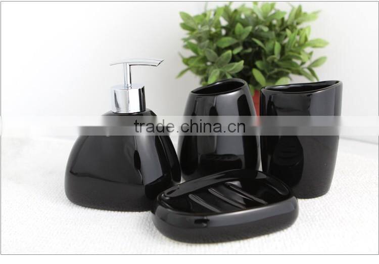 ceramic porcelain bath accessories set, bath set,,bathroom fitting,ceramic soap dispenser/toothbrush holder/tumbler/soap dish
