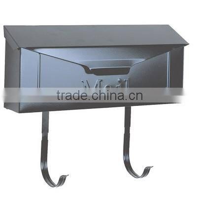 keyless lock for American mailbox with pedestal