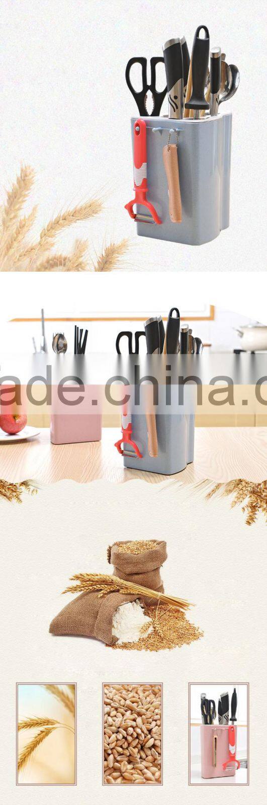emc new eco-friendly plastic kitchen organizer kitchenware storage holder for cutlery and tableware