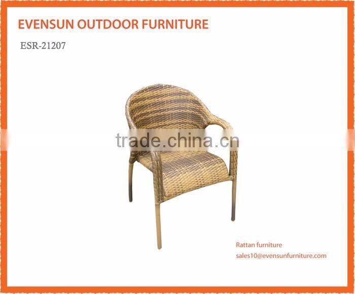 weatherproof and fireproof outdoor synthetic rattan outdoor acapulco chair
