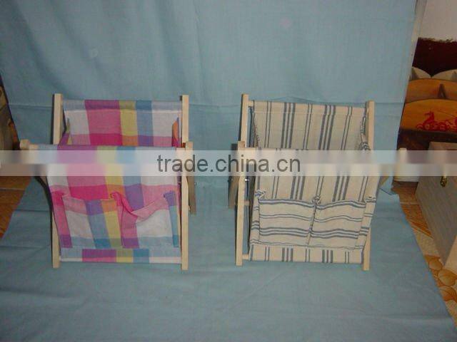 beautiful useful folding wooden newspaper rack for sale