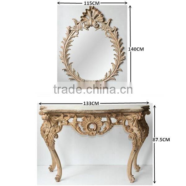 French Furniture Wholesale Console Desk Set For Living Room Decoration