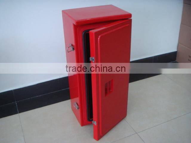 GRP housing for single fire extinguisher , IP56, marine grade