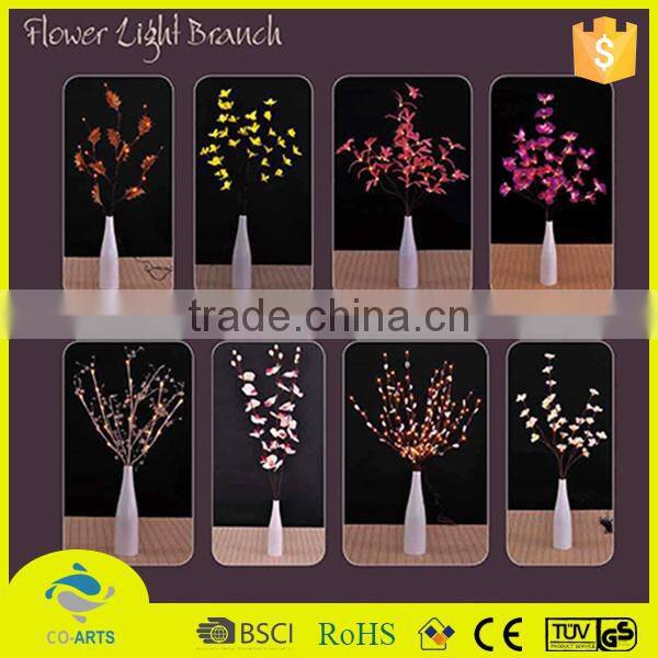 Beautiful colorful lighting decoration flower