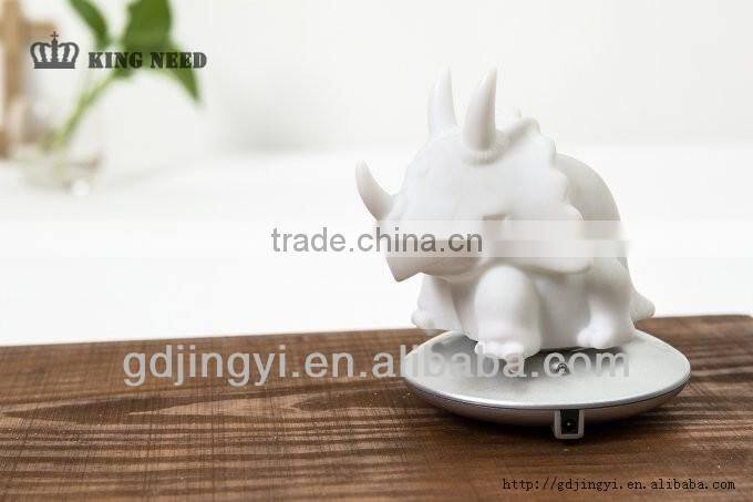 wholesale blown vinyl LED lighted dinosaur toys Easter decor