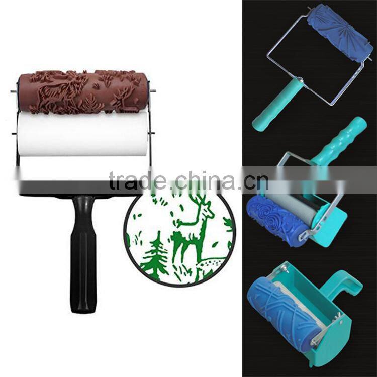 Decorative Paint Tools Paint Roller Making Machine Ragging Pattern Roller