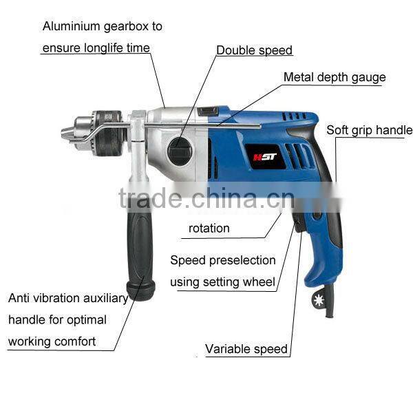 HS1007 double speed 16mm 1050W aeg power tools