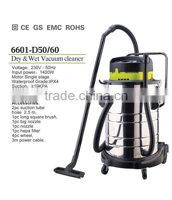 Road wet dry vacuum cleaner