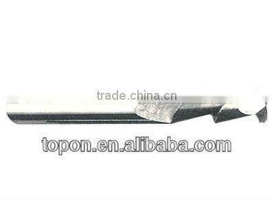 4mm 45HRC 2F solid carbide taper end mills for aluminum and plastic cutting