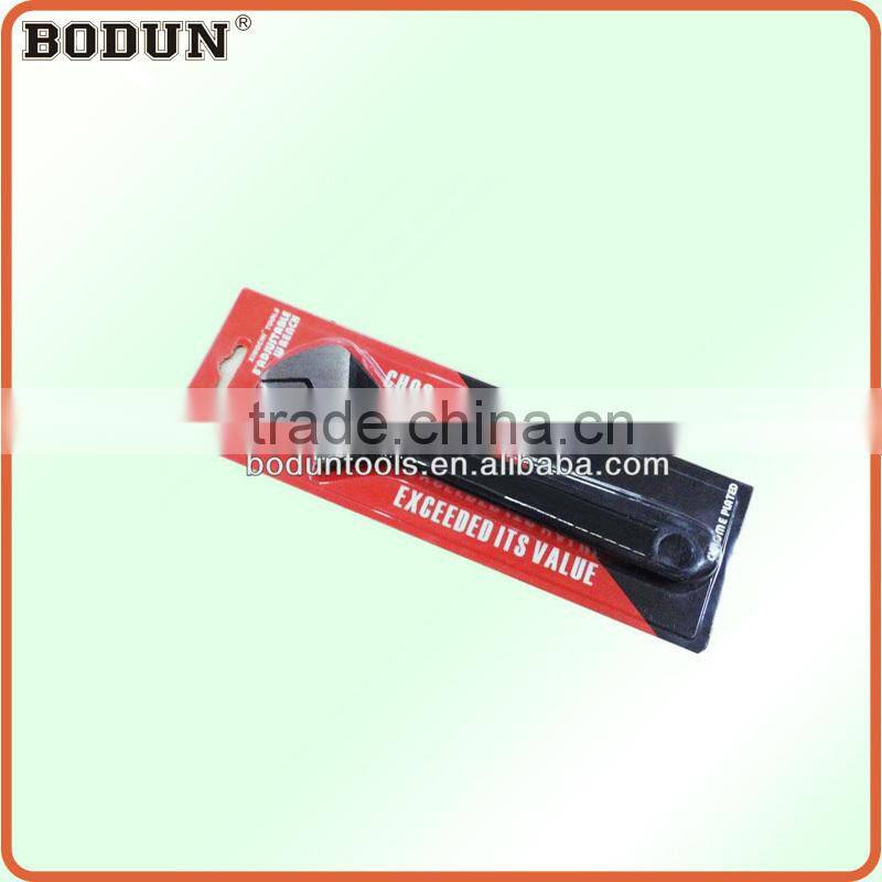 D2012 Two-color plastic handle adjustable wrench/spanner