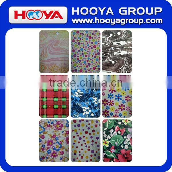 Metal floral stapler with flower print for gift