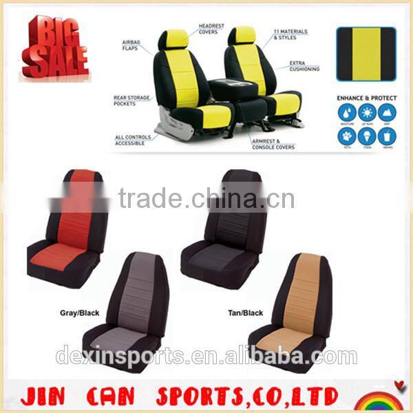 2014 China new design high quality red and black car seat cover