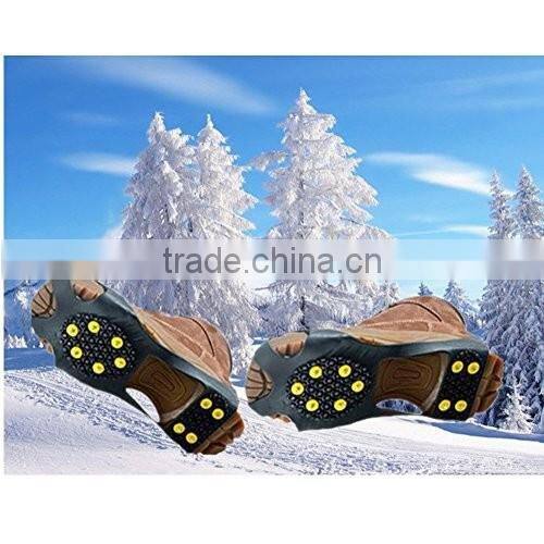 Ice & Snow Grips Over Shoe/Boot Traction Cleat Rubber Spikes Anti Slip