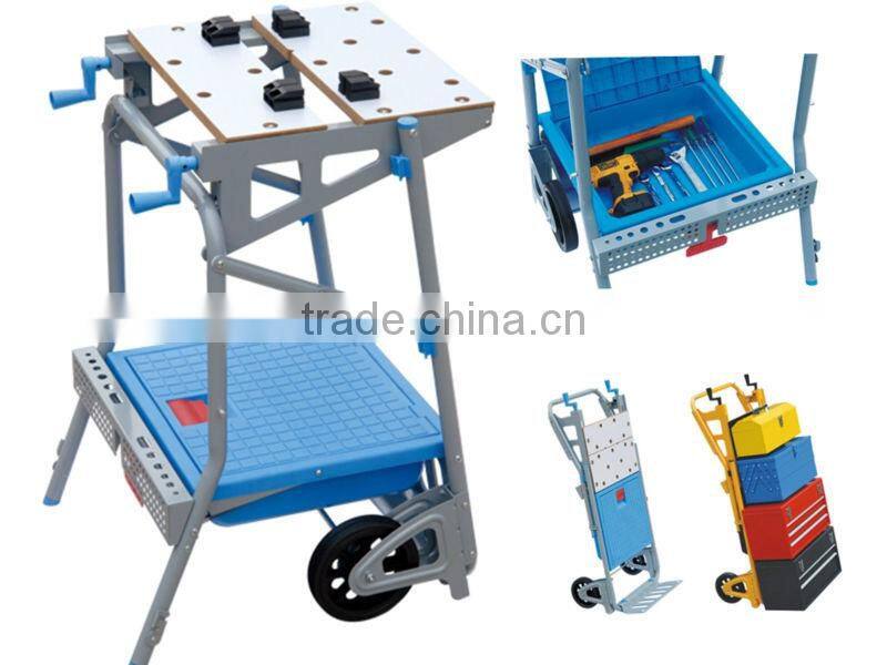 Multi-purpose Work Bench with Tool Box