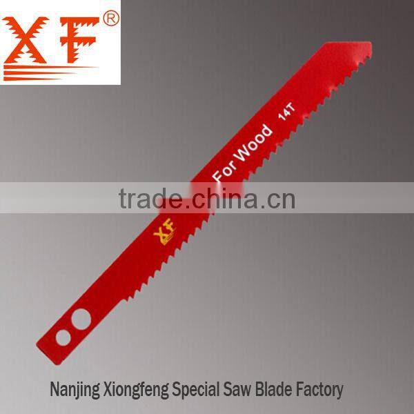 China Nanjing Manufacturer Two Holes 14TPI Jig Saw Blade