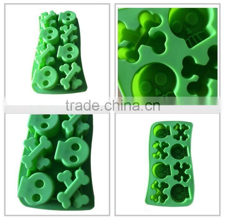 10116human skeleton halloween silicone mould