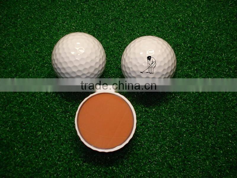 Unique golf ball, logo golf ball