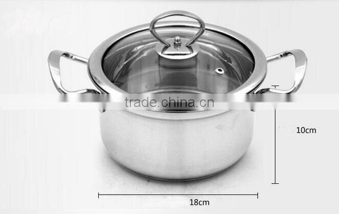 new design non-stick casserole sauce pot stock pot for cooking soup pot