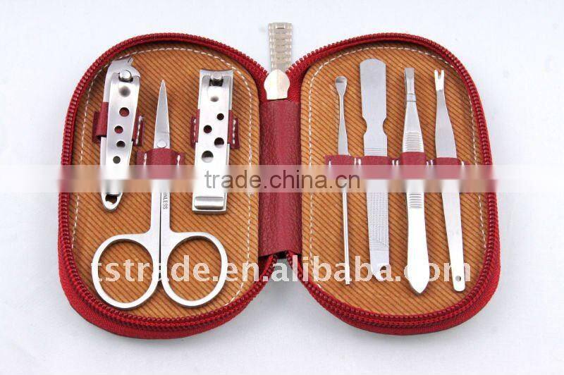 2014 new 7PC Professional Sepedicure Nail Manicure Tools Set AM-003D-1