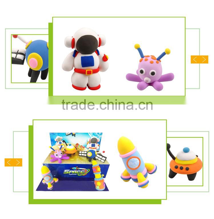 New educational diy toys set for children intelligent plasticine