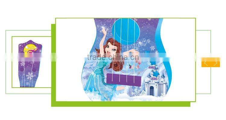 2017 new product children instrument musical plastic acoustic guitar