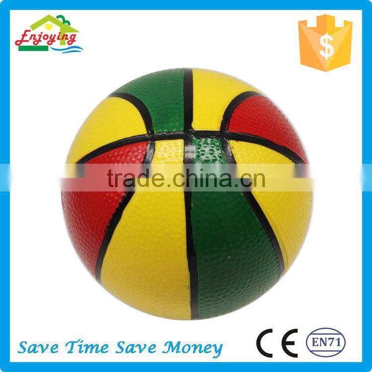 Hot sale customized inflatable colorful basket ball toy