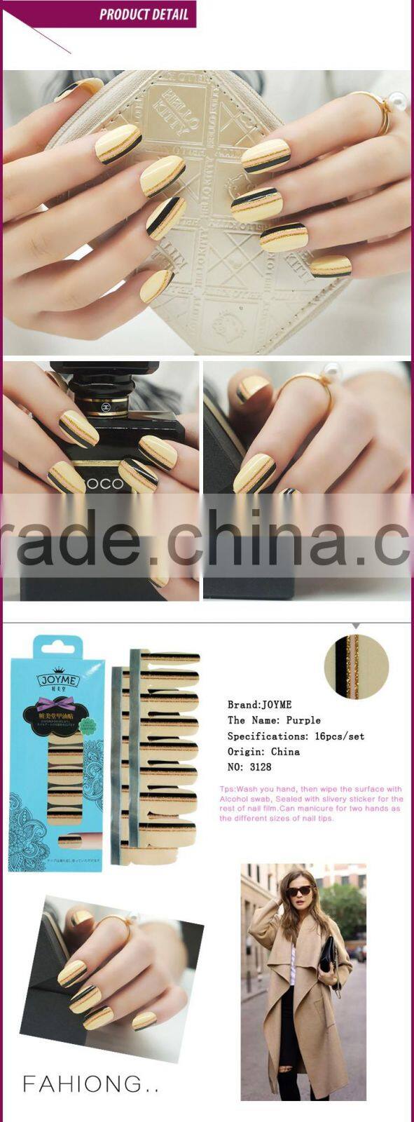 New Air Hottest Sell Design 100% Truth Nail Polish Sticker/Wraps/Strips