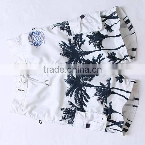 2014 hot sale kids 100 polyester trendy wholesale board short
