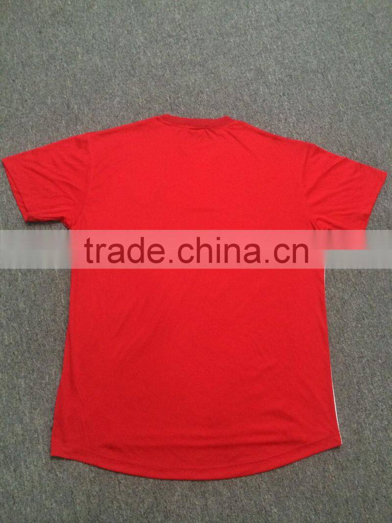 Breathable soccer t shirts, polyester soccer t shirts,sport t shirts