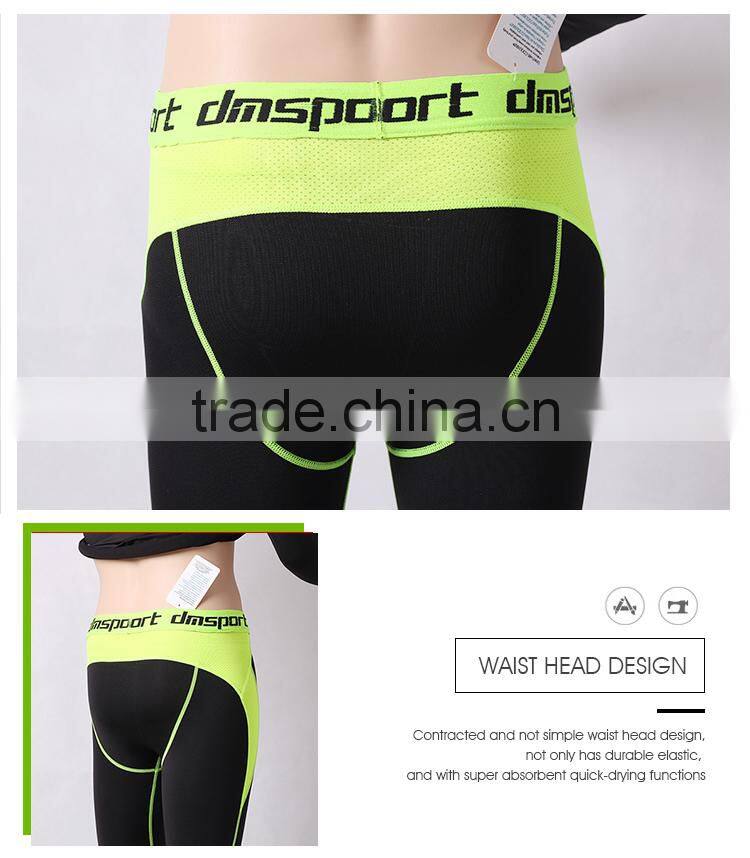 Elastic Bodybuilding jogger running gym sport mens fitness pants leggings