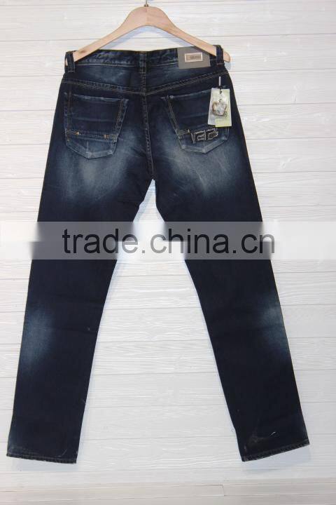 GZY price of jeans manufacturing machinery washed elastic jeans new mens designer jeans 2017