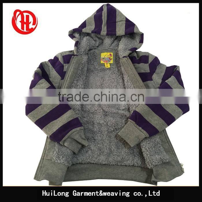 wholesale children custom logo hoodies sportswear coat childs fur jacket coat