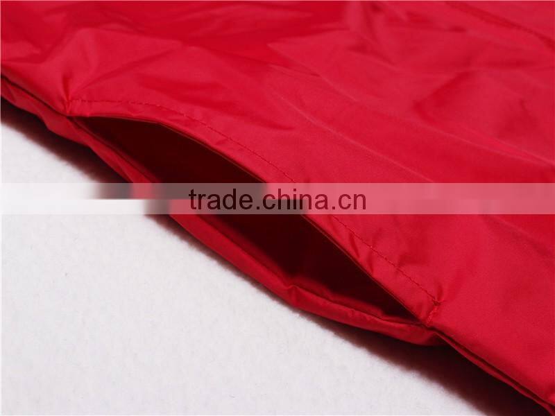 high quality style 100% polyester waterproof reversible softshell jacket