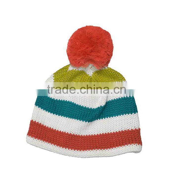 New arrival Wholesale acrylic beanie pompom