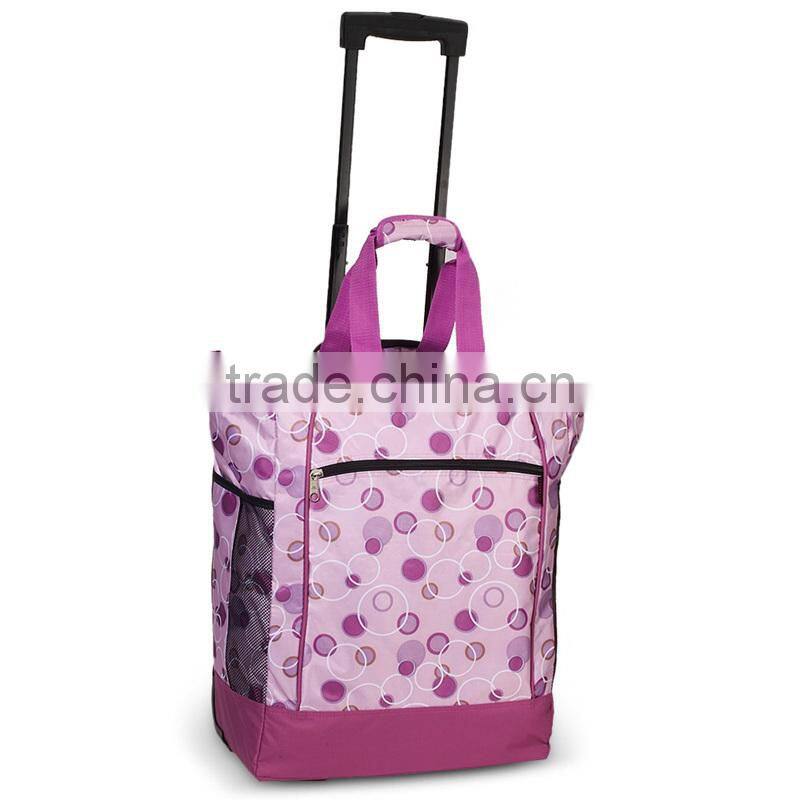 Beautiful wheeled shopping bag