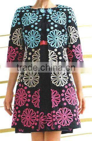 colorful ladies short top