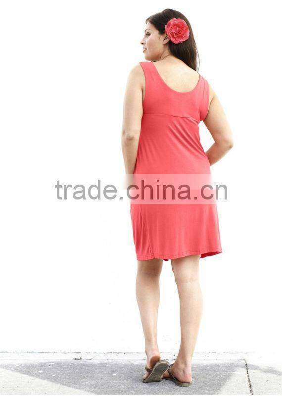 ladies Jersey pinafore fashion jersey dress viscose dress