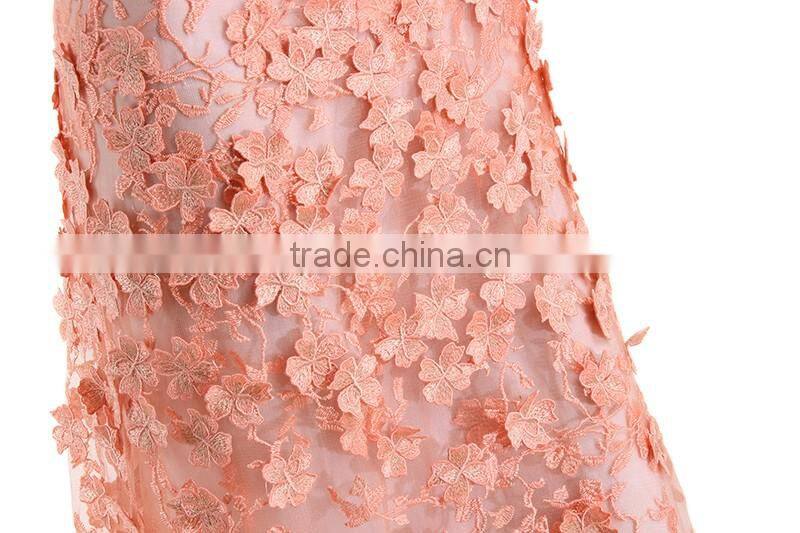 Charming Wedding Dress Soft French Net Lace FL1333-2