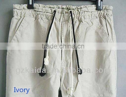 Casual Cotton and linen pants for man