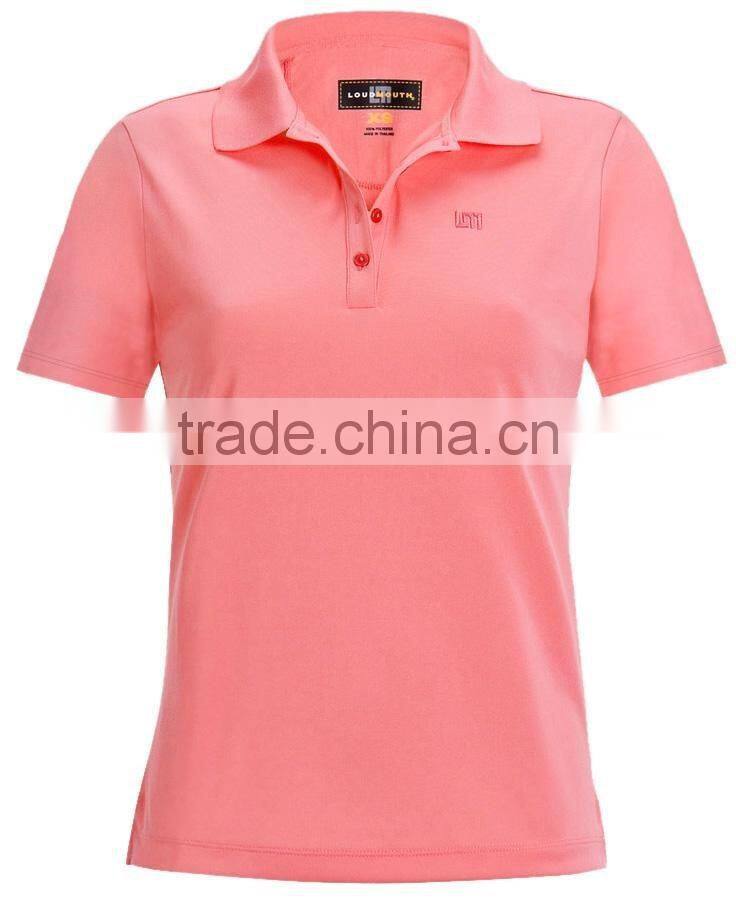 professional manufacturer China factory direct made Womens Horse Riding Polo Shirts made with logo embroidery wholesale