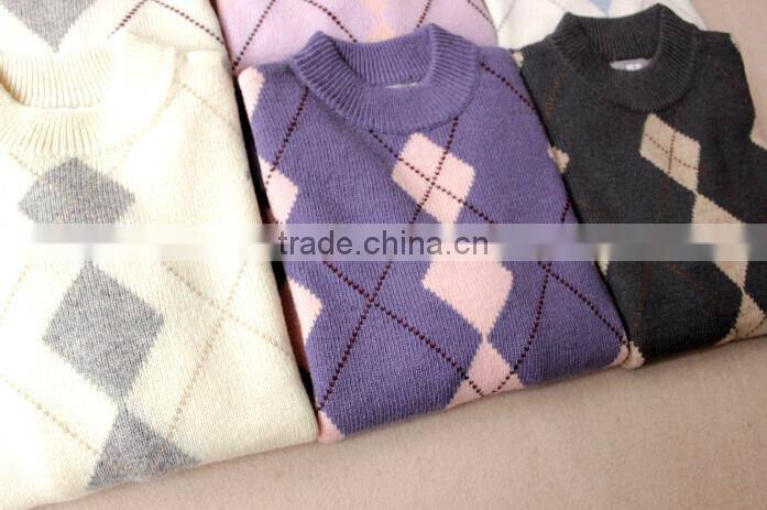 2017 white colour pattern women sweater designs pictures