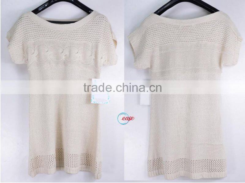 men melange yarn Y neck shape long sleeve jumper classic sweater