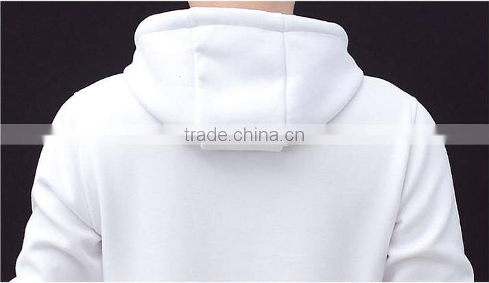 china clothing manufacturers oem custom 100% cotton long sleeve printed pullover hoodie without pockets