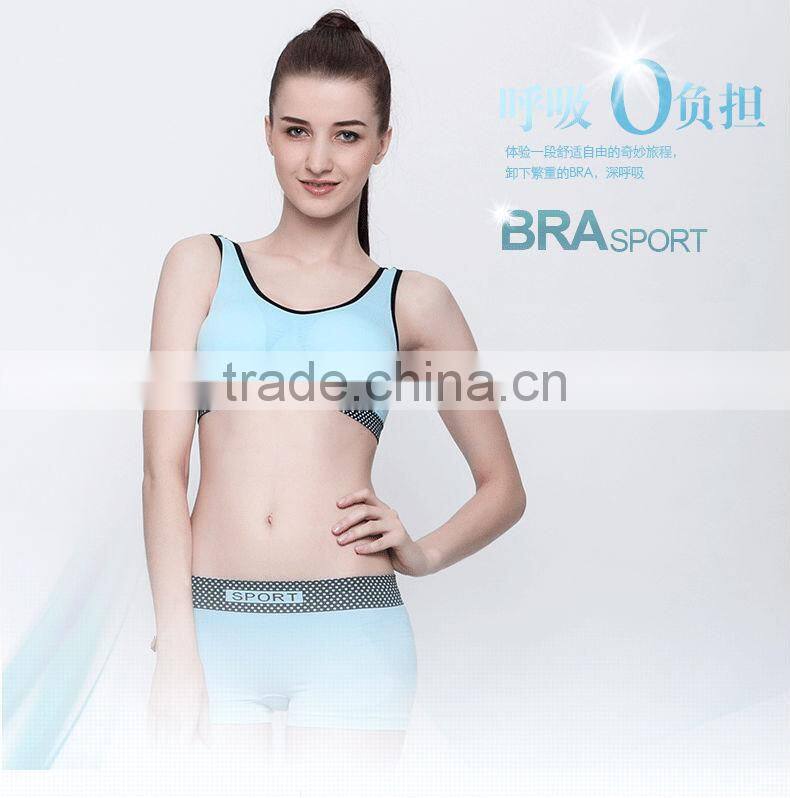 Factory Provide New Style Sex Seamless Girl Bra and Panty Set