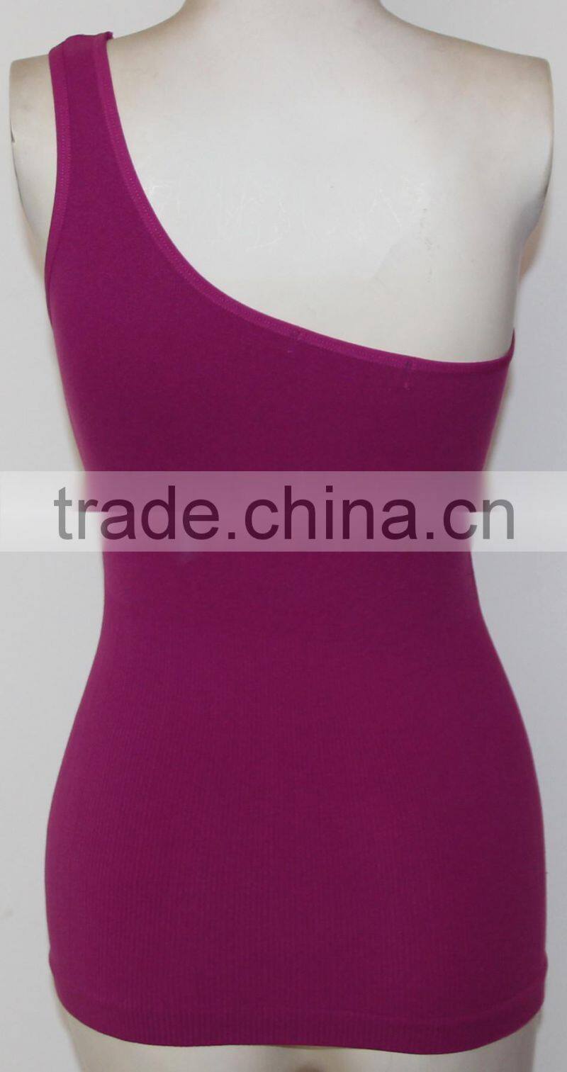 diamonds ironning seamless ladies fashion camisole top