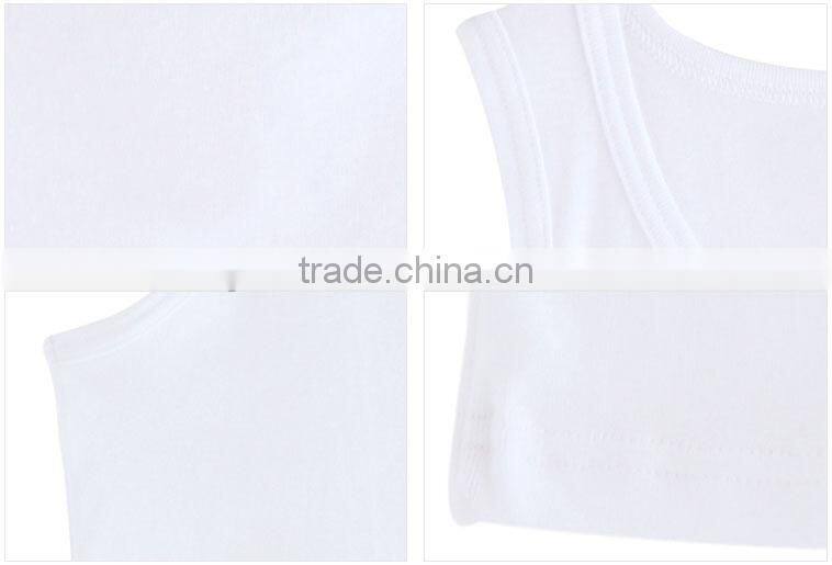 Factory Provide Seamless Pain Color Mens Tank Top